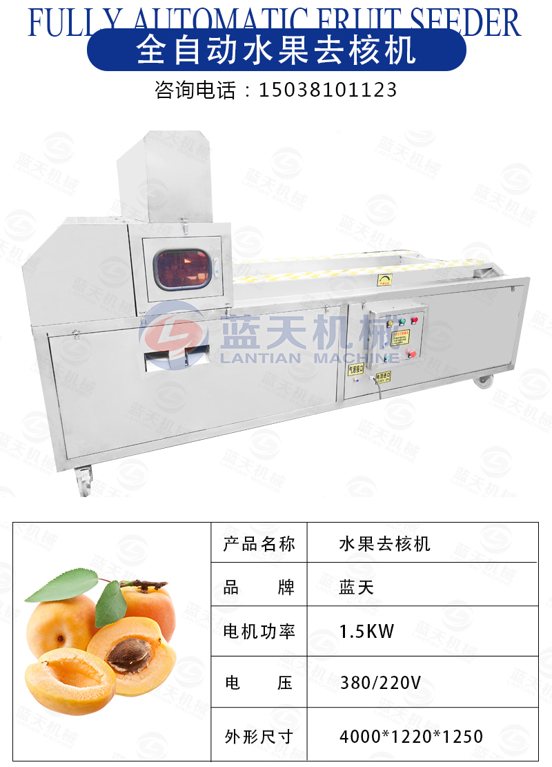 全自動水果去核機